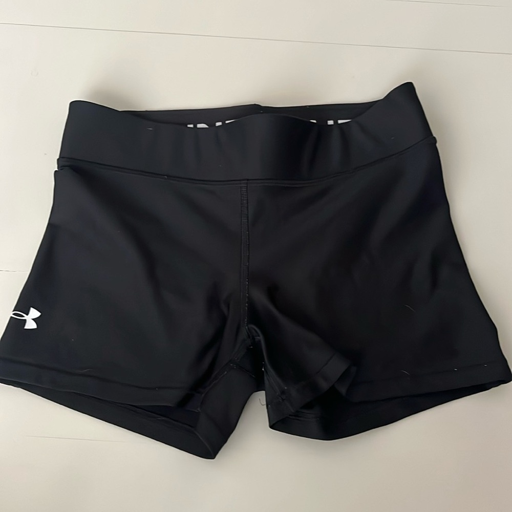 Under Armour Biker shorts. 4inches